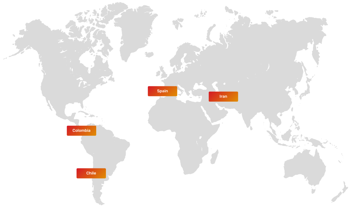 JSC Ingenium - Technology: TaaS - International presence