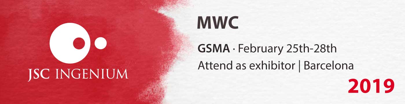 JSC Ingenium - News: Event MWC 2019