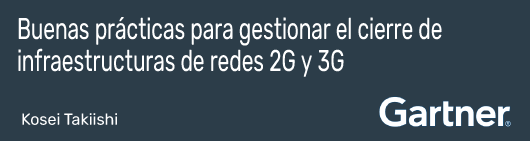 Buenas prácticas para gestionar el cierre de infraestructuras de redes 2G y 3G